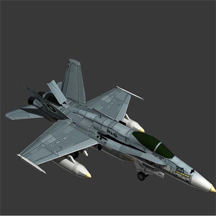 磁县3D舰载战斗机模型
